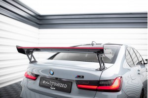 Carbon Spoiler With External Brackets Uprights + LED BMW M3 G80 / M340i G20 / 3 M-Pack G20 / 3 Standard G20 Carbon Spoiler With External Brackets Uprights + LED BMW M3 G80 / M340i G20 / 3 M-Pack G20 / 3 Standard G20