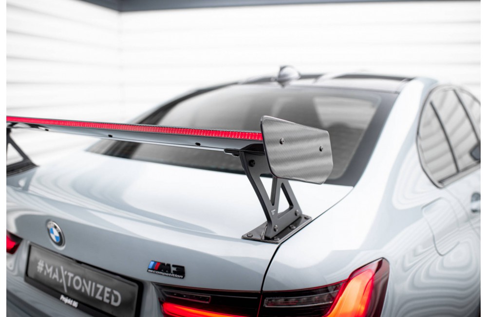Carbon Spoiler With External Brackets Uprights + LED BMW M3 G80 / M340i G20 / 3 M-Pack G20 / 3 Standard G20 Carbon Spoiler With External Brackets Uprights + LED BMW M3 G80 / M340i G20 / 3 M-Pack G20 / 3 Standard G20