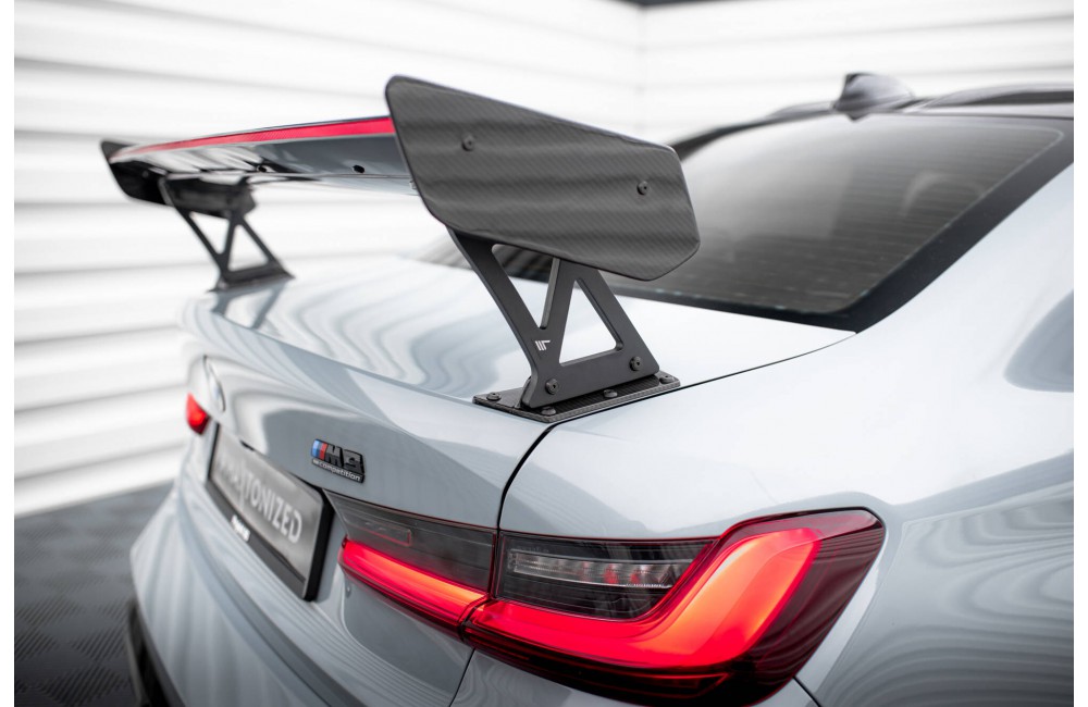 Carbon Spoiler With External Brackets Uprights + LED BMW M3 G80 / M340i G20 / 3 M-Pack G20 / 3 Standard G20 Carbon Spoiler With External Brackets Uprights + LED BMW M3 G80 / M340i G20 / 3 M-Pack G20 / 3 Standard G20