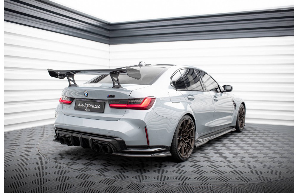 Carbon Spoiler With Internal Brackets Uprights BMW M3 G80 / M340i G20 / 3 M-Pack G20 / 3 Standard G20 Carbon Spoiler With Internal Brackets Uprights BMW M3 G80 / M340i G20 / 3 M-Pack G20 / 3 Standard G20
