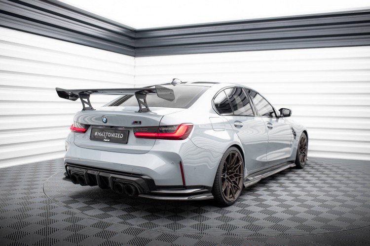 Carbon Αεροτομή Με Εσωτερικές Βάσεις Uprights BMW M3 G80 / M340i G20 / 3 M-Pack G20 / 3 Standard G20