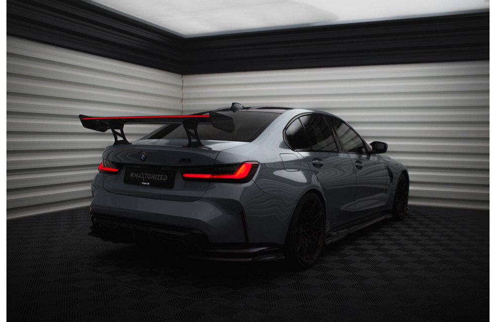 Carbon Spoiler With Internal Brackets Uprights + LED BMW M3 G80 / M340i G20 / 3 M-Pack G20 / 3 Standard G20 Carbon Spoiler With Internal Brackets Uprights + LED BMW M3 G80 / M340i G20 / 3 M-Pack G20 / 3 Standard G20