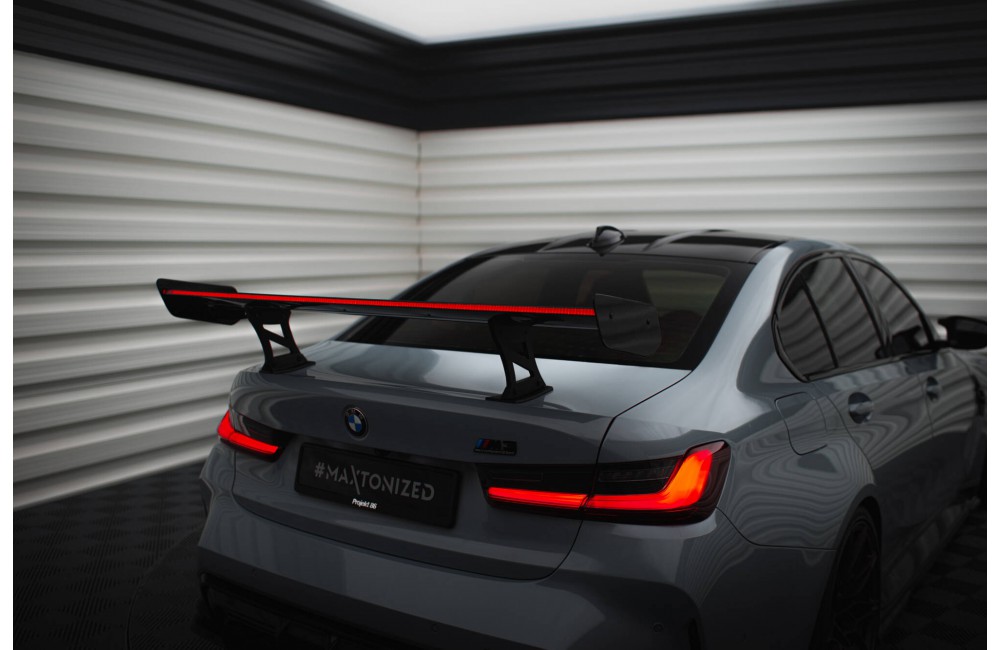 Carbon Spoiler With Internal Brackets Uprights + LED BMW M3 G80 / M340i G20 / 3 M-Pack G20 / 3 Standard G20 Carbon Spoiler With Internal Brackets Uprights + LED BMW M3 G80 / M340i G20 / 3 M-Pack G20 / 3 Standard G20
