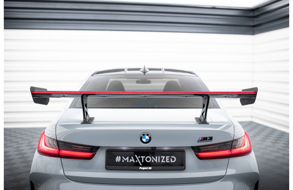 Carbon Spoiler With Internal Brackets Uprights + LED BMW M3 G80 / M340i G20 / 3 M-Pack G20 / 3 Standard G20 Carbon Spoiler With Internal Brackets Uprights + LED BMW M3 G80 / M340i G20 / 3 M-Pack G20 / 3 Standard G20