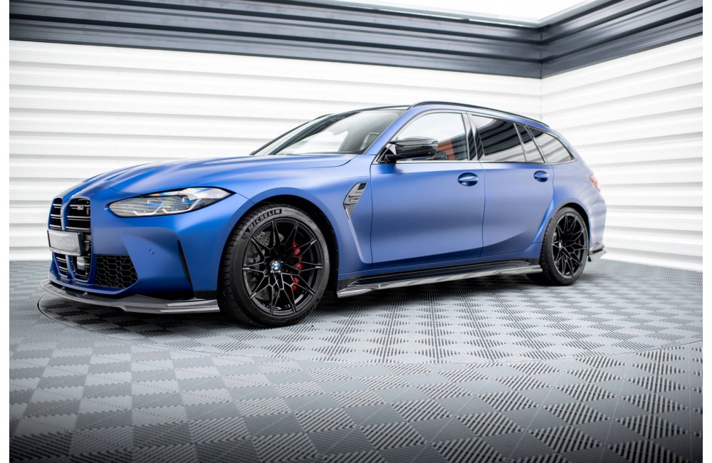 Set of Prepreg Carbon Fiber Splitters BMW M3 G81 Touring Set of Prepreg Carbon Fiber Splitters BMW M3 G81 Touring