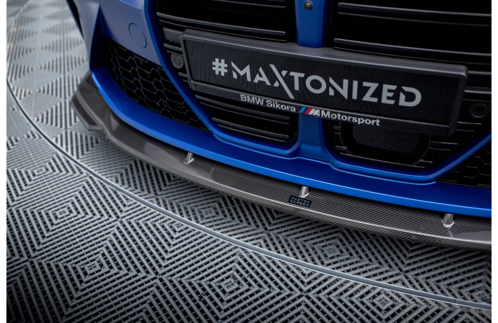 Set of Prepreg Carbon Fiber Splitters BMW M3 G81 Touring Set of Prepreg Carbon Fiber Splitters BMW M3 G81 Touring