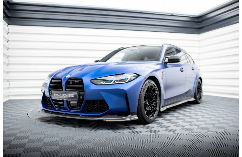 Set of Prepreg Carbon Fiber Splitters BMW M3 G81 Touring Set of Prepreg Carbon Fiber Splitters BMW M3 G81 Touring