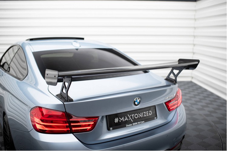 Carbon Αεροτομή Με Εξωτερικές Βάσεις Uprights BMW 4 F32 / 4 F32 M-Pack Coupe