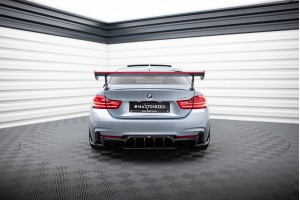 Carbon Spoiler With External Brackets Uprights + LED BMW 4 F32 / 4 F32 M-Pack Coupe Carbon Spoiler With External Brackets Uprights + LED BMW 4 F32 / 4 F32 M-Pack Coupe