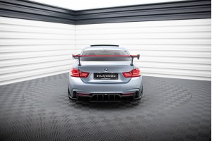 Carbon Spoiler With External Brackets Uprights + LED BMW 4 F32 / 4 F32 M-Pack Coupe Carbon Spoiler With External Brackets Uprights + LED BMW 4 F32 / 4 F32 M-Pack Coupe