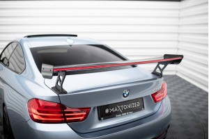 Carbon Spoiler With External Brackets Uprights + LED BMW 4 F32 / 4 F32 M-Pack Coupe Carbon Spoiler With External Brackets Uprights + LED BMW 4 F32 / 4 F32 M-Pack Coupe