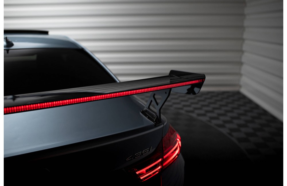 Carbon Spoiler With External Brackets Uprights + LED BMW 4 F32 / 4 F32 M-Pack Coupe Carbon Spoiler With External Brackets Uprights + LED BMW 4 F32 / 4 F32 M-Pack Coupe