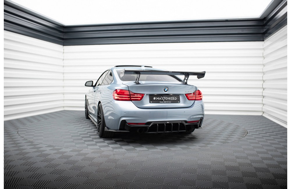 Carbon Spoiler With Internal Brackets Uprights BMW 4 F32 / 4 F32 M-Pack Coupe Carbon Spoiler With Internal Brackets Uprights BMW 4 F32 / 4 F32 M-Pack Coupe