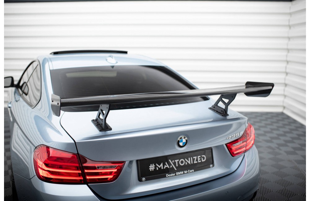 Carbon Spoiler With Internal Brackets Uprights BMW 4 F32 / 4 F32 M-Pack Coupe Carbon Spoiler With Internal Brackets Uprights BMW 4 F32 / 4 F32 M-Pack Coupe