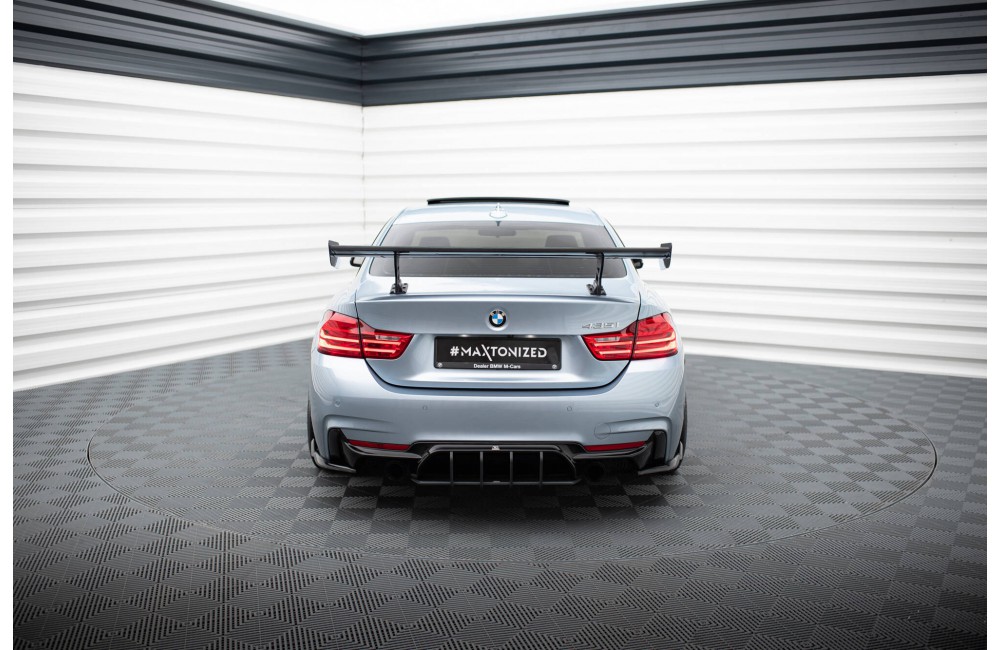 Carbon Spoiler With Internal Brackets Uprights BMW 4 F32 / 4 F32 M-Pack Coupe Carbon Spoiler With Internal Brackets Uprights BMW 4 F32 / 4 F32 M-Pack Coupe