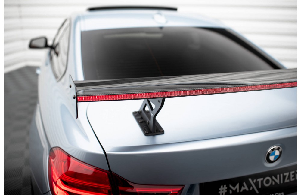 Carbon Spoiler With Internal Brackets Uprights + LED BMW 4 F32 / 4 F32 M-Pack Coupe Carbon Spoiler With Internal Brackets Uprights + LED BMW 4 F32 / 4 F32 M-Pack Coupe