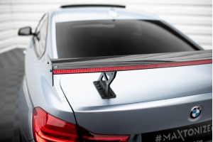 Carbon Spoiler With Internal Brackets Uprights + LED BMW 4 F32 / 4 F32 M-Pack Coupe Carbon Spoiler With Internal Brackets Uprights + LED BMW 4 F32 / 4 F32 M-Pack Coupe