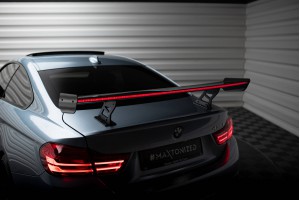 Carbon Spoiler With Internal Brackets Uprights + LED BMW 4 F32 / 4 F32 M-Pack Coupe Carbon Spoiler With Internal Brackets Uprights + LED BMW 4 F32 / 4 F32 M-Pack Coupe
