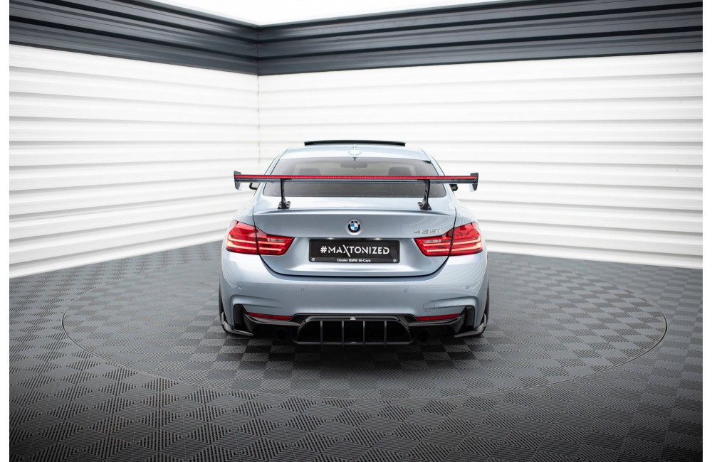 Carbon Spoiler With Internal Brackets Uprights + LED BMW 4 F32 / 4 F32 M-Pack Coupe Carbon Spoiler With Internal Brackets Uprights + LED BMW 4 F32 / 4 F32 M-Pack Coupe