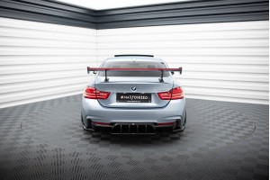 Carbon Spoiler With Internal Brackets Uprights + LED BMW 4 F32 / 4 F32 M-Pack Coupe Carbon Spoiler With Internal Brackets Uprights + LED BMW 4 F32 / 4 F32 M-Pack Coupe