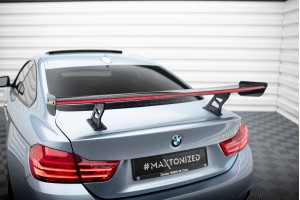 Carbon Spoiler With Internal Brackets Uprights + LED BMW 4 F32 / 4 F32 M-Pack Coupe Carbon Spoiler With Internal Brackets Uprights + LED BMW 4 F32 / 4 F32 M-Pack Coupe