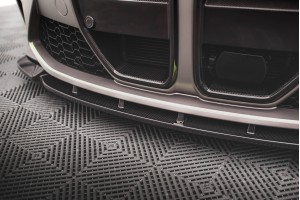 Prepreg Carbon Fiber Front Splitter V.1 BMW M3 Sedan / Touring G80 / G81