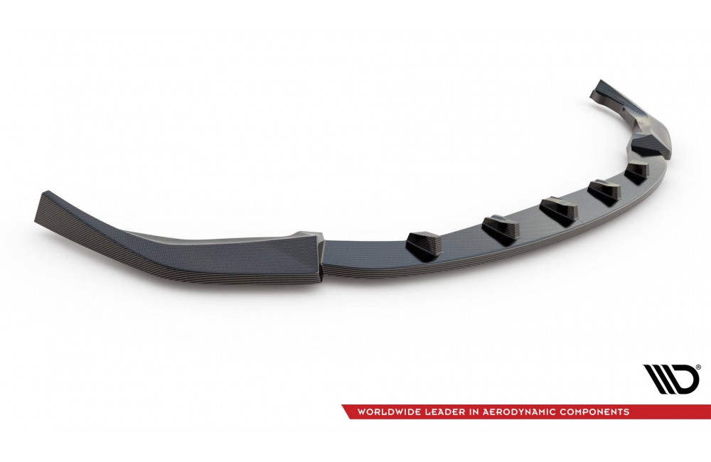 Prepreg Carbon Fiber Front Splitter V.1 BMW M4 G82 / G82 Facelift