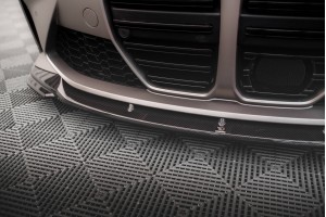 Prepreg Carbon Fiber Front Splitter V.2 BMW M3 Sedan / Touring G80 / G81
