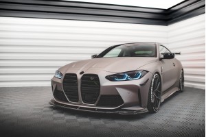 Prepreg Carbon Fiber Front Splitter V.2 BMW M3 Sedan / Touring G80 / G81