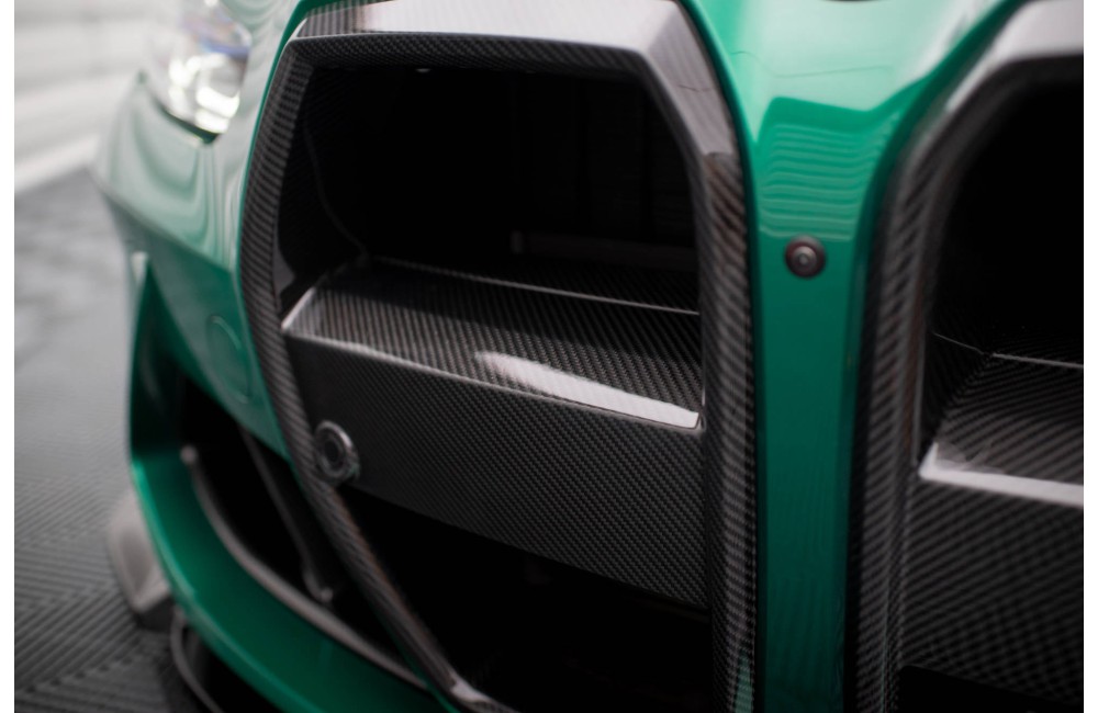 Carbon Fiber Front Grill Prepreg BMW M4 G82  / M3 G80 - version with radar