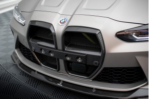 Carbon Fiber Front Grill Prepreg BMW M4 G82 / M3 G80 - version with radar - With ACC Sensor Carbon Fiber Front Grill Prepreg BMW M4 G82 / M3 G80 - version with radar - With ACC Sensor