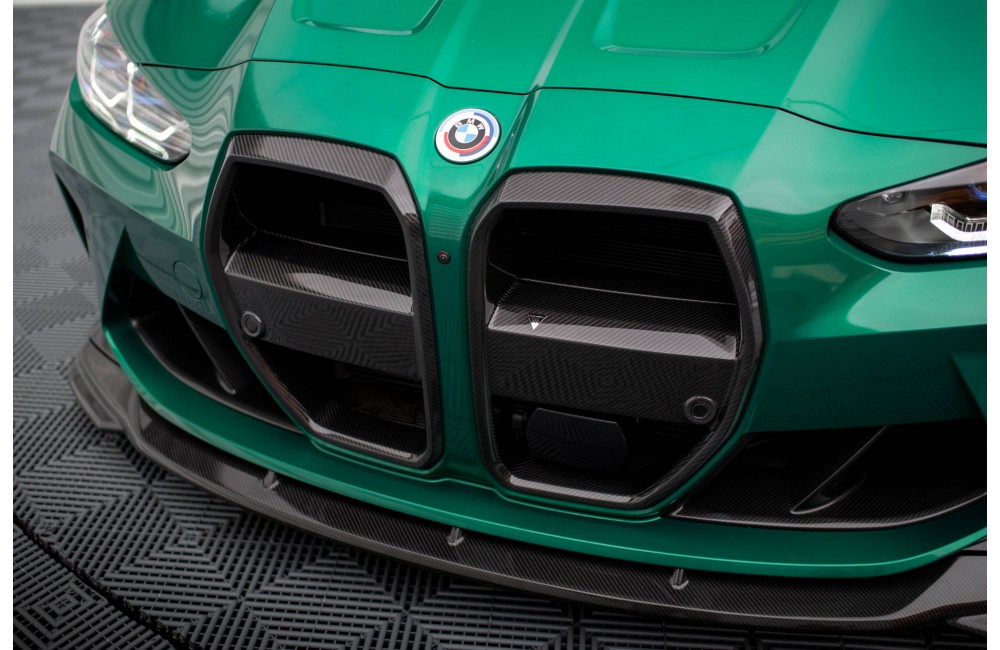 Carbon Fiber Front Grill Prepreg BMW M4 G82 / M3 G80 - version with radar - With ACC Sensor Carbon Fiber Front Grill Prepreg BMW M4 G82 / M3 G80 - version with radar - With ACC Sensor
