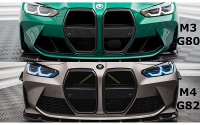 Carbon Fiber Front Grill Prepreg BMW M4 G82  / M3 G80 - version with radar - With ACC Sensor