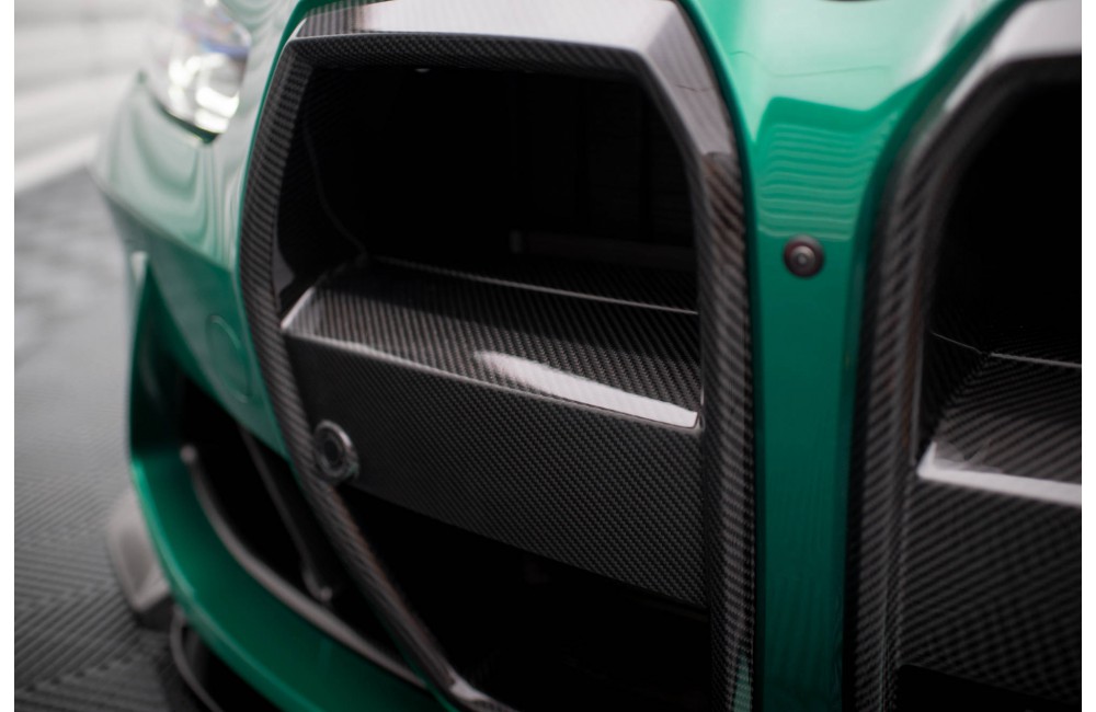 Carbon Fiber Front Grill Prepreg BMW M4 G82 / M3 G80 - version with radar - With ACC Sensor Carbon Fiber Front Grill Prepreg BMW M4 G82 / M3 G80 - version with radar - With ACC Sensor