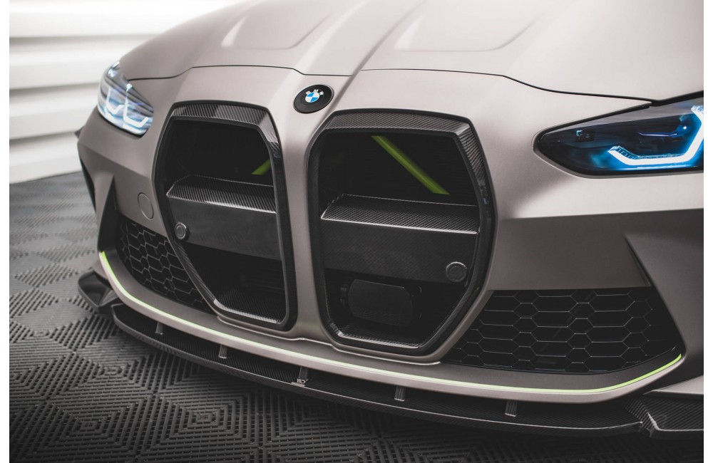 Carbon Fiber Front Grill Prepreg BMW M4 G82 / M3 G80 - version with radar - With ACC Sensor Carbon Fiber Front Grill Prepreg BMW M4 G82 / M3 G80 - version with radar - With ACC Sensor