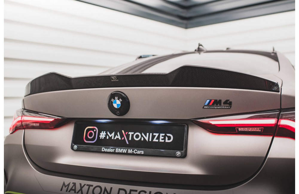 Prepreg Carbon Fiber Tailgate Spoiler BMW M4 G82 / G82 Facelift / M440i / 4 M-Pack G22 / G22 Facelift