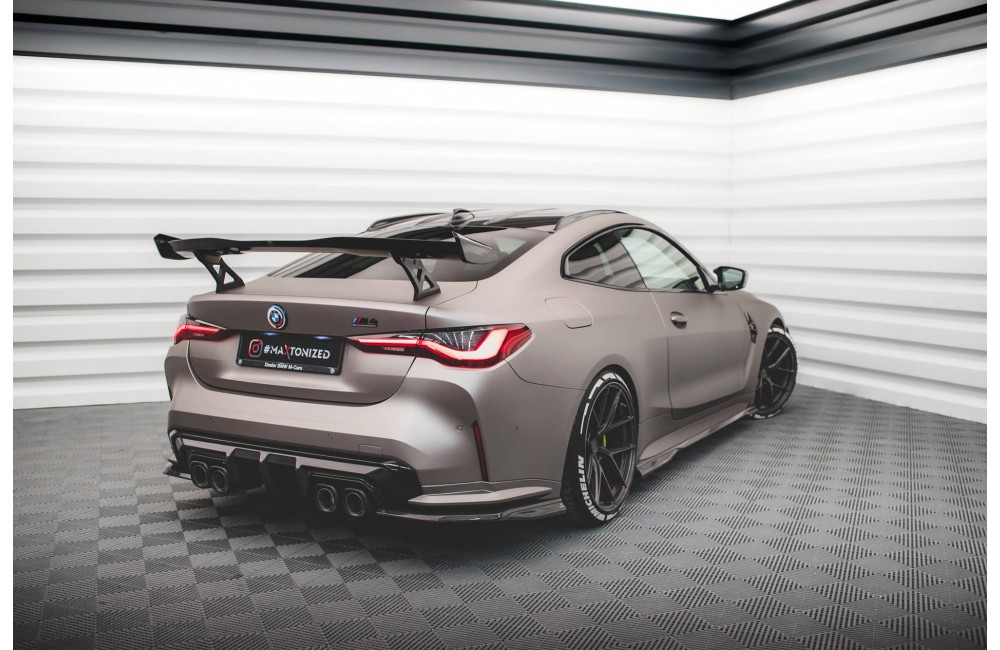Prepreg Carbon Fiber Rear Side Splitters BMW M4 G82 / G82 Facelift Prepreg Carbon Fiber Rear Side Splitters BMW M4 G82 / G82 Facelift