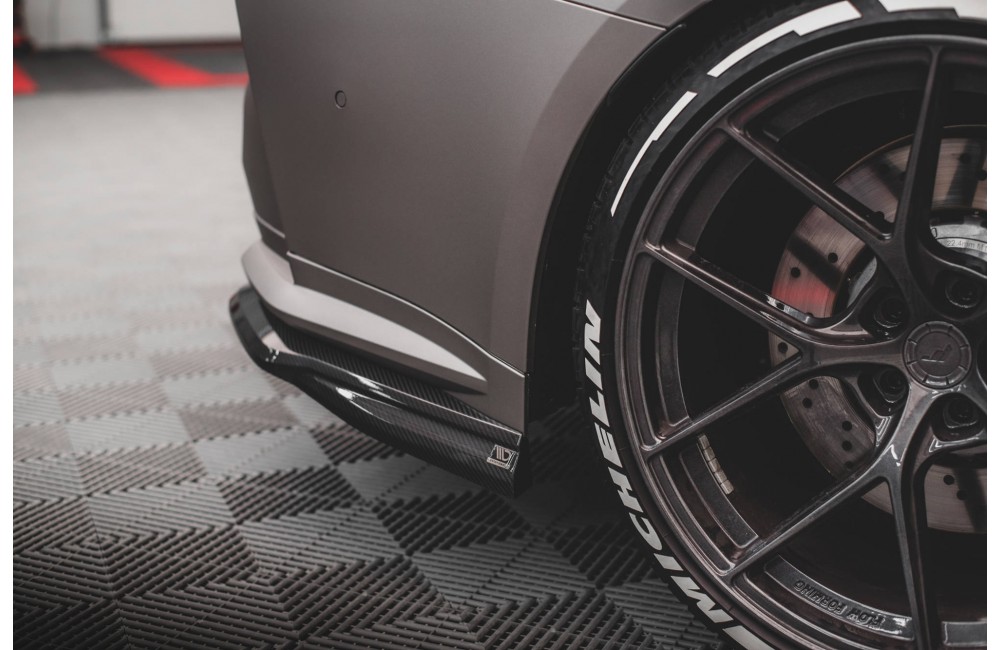 Prepreg Carbon Fiber Rear Side Splitters BMW M4 G82 / G82 Facelift Prepreg Carbon Fiber Rear Side Splitters BMW M4 G82 / G82 Facelift