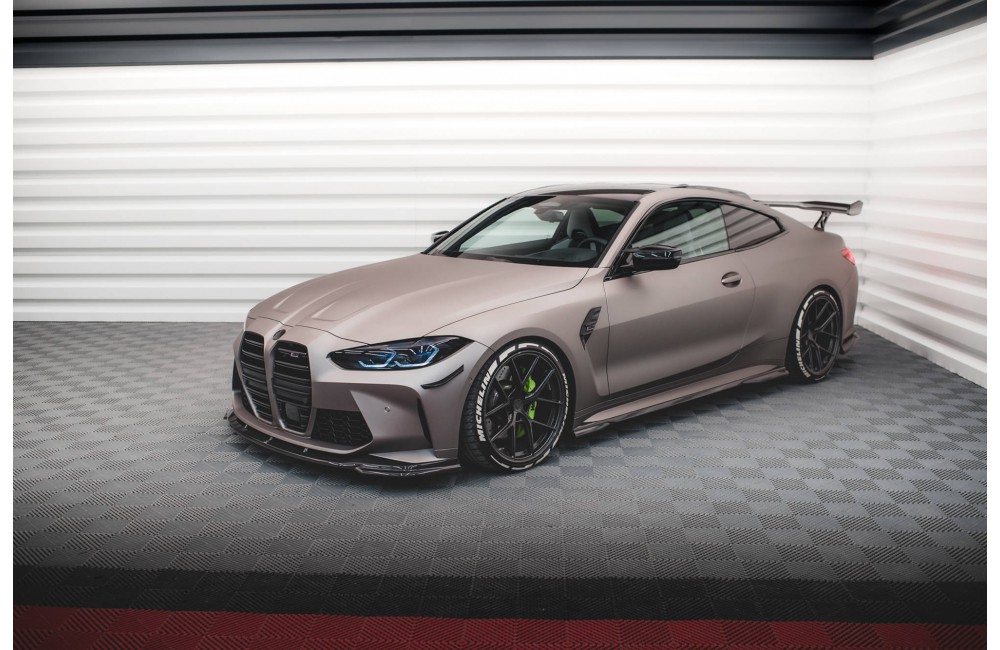 Prepreg Carbon Fiber Side Skirts BMW M4 G82 / G82 Facelift