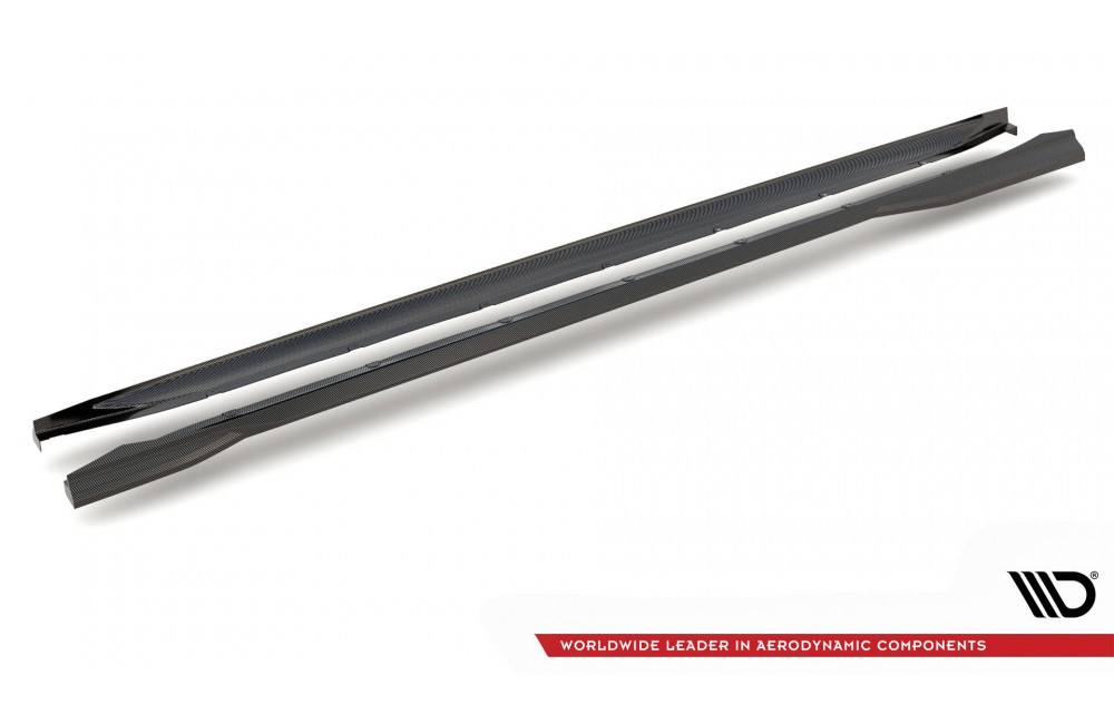 Prepreg Carbon Fiber Side Skirts BMW M4 G82 / G82 Facelift