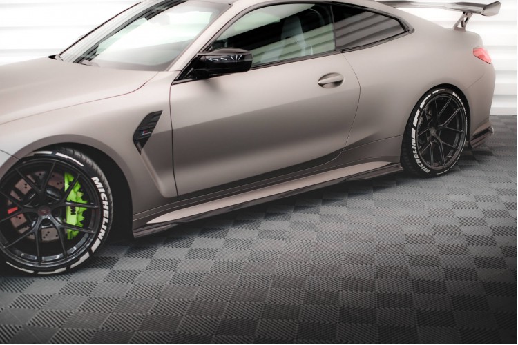 Prepreg Carbon Fiber Side Skirts BMW M4 G82 / G82 Facelift