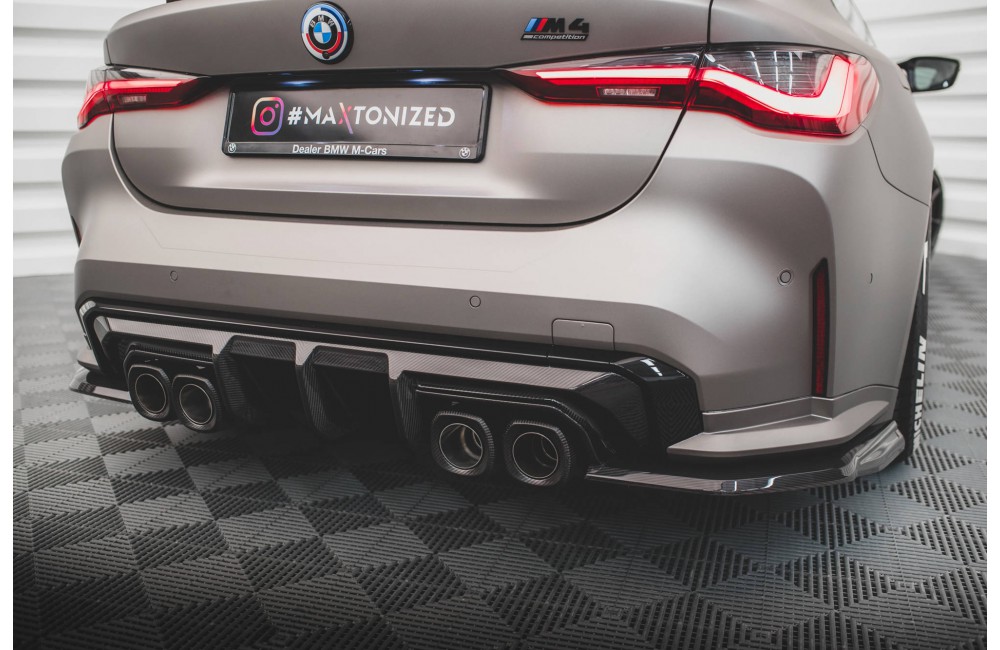 Set of Prepreg Carbon Fiber Splitters BMW M4 Coupe G82 / G82 Facelift Set of Prepreg Carbon Fiber Splitters BMW M4 Coupe G82 / G82 Facelift