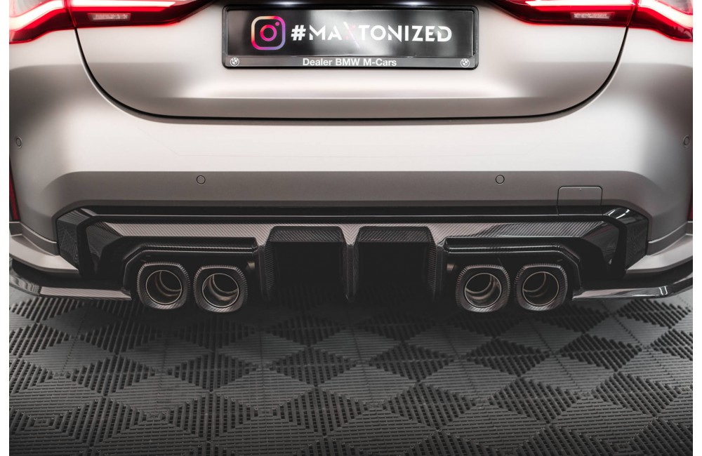 Set of Prepreg Carbon Fiber Splitters BMW M4 Coupe G82 / G82 Facelift Set of Prepreg Carbon Fiber Splitters BMW M4 Coupe G82 / G82 Facelift
