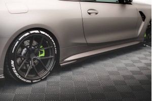 Set of Prepreg Carbon Fiber Splitters BMW M4 Coupe G82 / G82 Facelift Set of Prepreg Carbon Fiber Splitters BMW M4 Coupe G82 / G82 Facelift