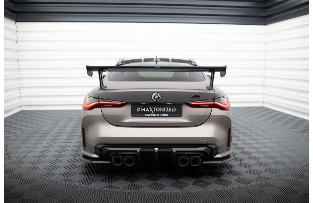 Carbon Spoiler With External Brackets Uprights BMW M4 G82 / G82 Facelift / M440i / 4 M-Pack G22 / G22 Facelift Carbon Spoiler With External Brackets Uprights BMW M4 G82 / G82 Facelift / M440i / 4 M-Pack G22 / G22 Facelift
