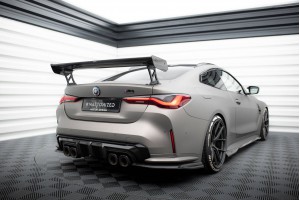Carbon Spoiler With External Brackets Uprights BMW M4 G82 / G82 Facelift / M440i / 4 M-Pack G22 / G22 Facelift Carbon Spoiler With External Brackets Uprights BMW M4 G82 / G82 Facelift / M440i / 4 M-Pack G22 / G22 Facelift