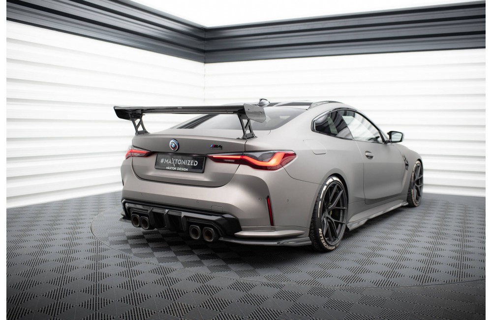Carbon Spoiler With External Brackets Uprights BMW M4 G82 / G82 Facelift / M440i / 4 M-Pack G22 / G22 Facelift Carbon Spoiler With External Brackets Uprights BMW M4 G82 / G82 Facelift / M440i / 4 M-Pack G22 / G22 Facelift