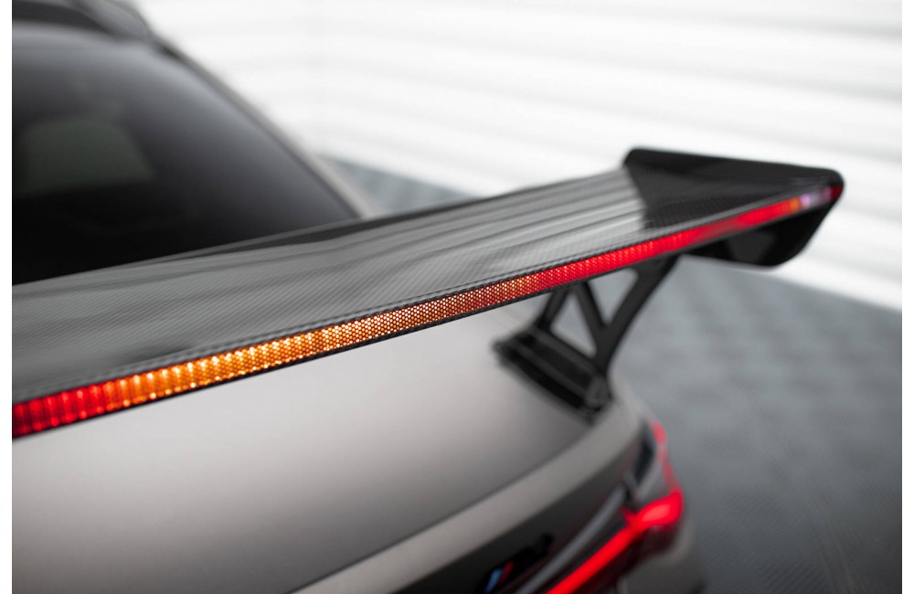 Carbon Spoiler With External Brackets Uprights + LED BMW M4 G82 / G82 Facelift / M440i / 4 M-Pack G22 / G22 Facelift Carbon Spoiler With External Brackets Uprights + LED BMW M4 G82 / G82 Facelift / M440i / 4 M-Pack G22 / G22 Facelift
