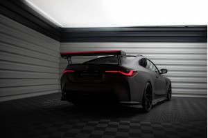 Carbon Spoiler With External Brackets Uprights + LED BMW M4 G82 / G82 Facelift / M440i / 4 M-Pack G22 / G22 Facelift Carbon Spoiler With External Brackets Uprights + LED BMW M4 G82 / G82 Facelift / M440i / 4 M-Pack G22 / G22 Facelift