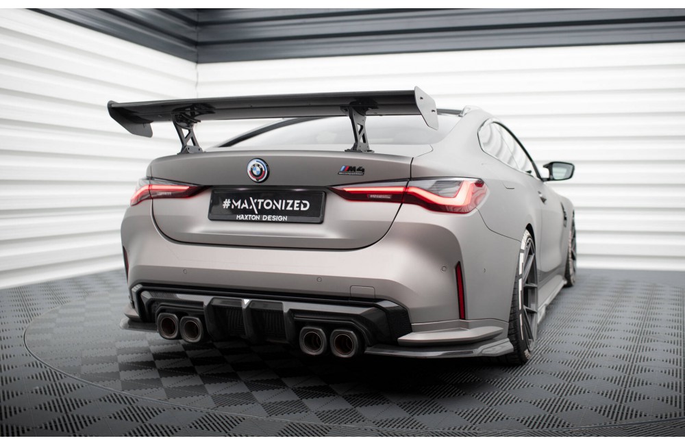 Carbon Spoiler With Internal Brackets Uprights BMW M4 G82 / G82 Facelift / M440i / 4 M-Pack G22 / G22 Facelift Carbon Spoiler With Internal Brackets Uprights BMW M4 G82 / G82 Facelift / M440i / 4 M-Pack G22 / G22 Facelift